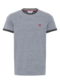 !Solid T-Shirt SOLID "T-Shirt SDBennTee", Herren, Gr. L, blau (ins bl mel), Obermaterial: 100% Baumwolle CO., Shirts T-Shirt