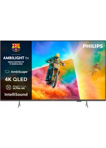 Philips QLED-Fernseher "43PQS8501/12", Energieeffizienz: F, schwarz, 43 &Prime;, Fernseher, QLED-Fernseher