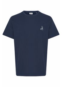 !Solid T-Shirt SOLID "T-Shirt SDIlias", Herren, Gr. XL, blau (insignia blau), Obermaterial: 100% Baumwolle CO., Shirts T-Shirt