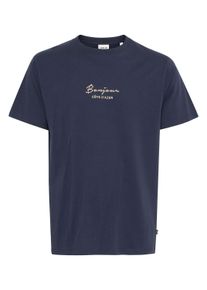 !Solid Rundhalsshirt SOLID "Rundhalsshirt SDPedro", Herren, Gr. S, blau (insignia blau), Obermaterial: 100% Baumwolle CO., Shirts Rundhalsshirt