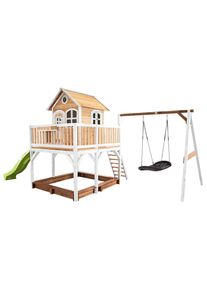 M&Ouml;BELIX M&ouml;belix , Braun, Gr&uuml;n, Wei&szlig; , Holz , Hemlocktanne , 613x291x277 cm , FSC 100%, EN 71, CE ,