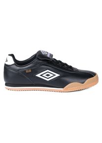 Umbro 5V5 Leren Zwart/Antiek Wit Sneakers