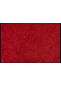 Fu&szlig;matte "Original Uni, Schmutzfangteppich" Gr. 15, rot, B:40cm H:9mm L:60cm, Kunstfaser, wash+dry by Kleen-Tex, Teppiche, Fu&szlig;matte, Schmutzmatte, rutschhemmend, auch als L&auml;ufer erh&auml;ltlich