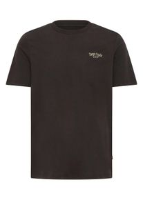 Rundhalsshirt Blend "Rundhalsshirt BHVagner", Herren, Gr. L, schwarz, Obermaterial: 100% Baumwolle CO., Shirts Rundhalsshirt