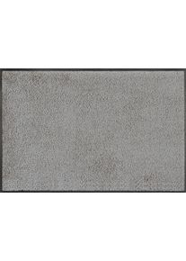 Fu&szlig;matte "Original Uni, Schmutzfangteppich" Gr. 16, grau (hellgrau), B:60cm H:9mm L:90cm, Kunstfaser, wash+dry by Kleen-Tex, Teppiche, Fu&szlig;matte, Schmutzmatte, rutschhemmend, auch als L&auml;ufer erh&auml;ltlich