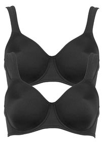 B&uuml;gel-BH Anita "B&uuml;gel BH Twin", Damen, Gr. 90, Cup D, schwarz (schwarz schwarz), Obermaterial: 70% Polyamid PA. 30% Elasthan EL., BHs B&uuml;gel-BH