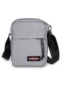 Schultertasche Eastpak "THE ONE Aviator Blue", Damen, Gr. B/H/T: 16cm x 21cm x 6cm, grau, Textil, Taschen Schultertasche, mit verstellbarem Schulterriemen
