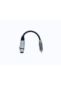 Electronic-Star Cinch k&aacute;bel XLR befogad&oacute; DJ PA k&aacute;belhez &ndash; SADC adapter
