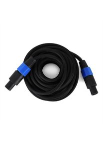 Electronic-Star 10 m&eacute;teres PA k&aacute;bel 2 x 1,5 mm, 2 x hangfal kimenet KN