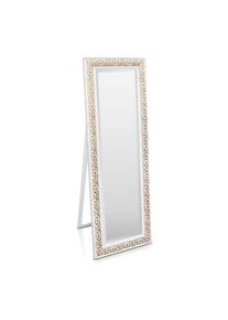 Casa Chic Greenford t&eacute;glalap alak&uacute; t&uuml;k&ouml;r fa kerettel 130 x 45 cm Vintage