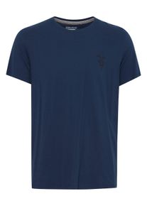 T-Shirt Blend "T-Shirt BHTee", Herren, Gr. M, blau (marineblaus), Obermaterial: 100% Baumwolle CO., Shirts T-Shirt