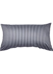 Kissenbezug Janine "Modernclassic", grau (anthrazit), B:80cm L:40cm, Mako-Satin, Obermaterial: 100% Baumwolle, Kissenbez&uuml;ge, Kissenbezug, mit Streifen