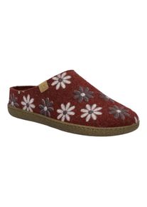 Hausschuh Josef Seibel "Jill 14, bordeaux", Damen, Gr. 39, rot (bordeaux), Obermaterial: 100% Textilmaterial TEXMAT., Schuhe Hausschuh