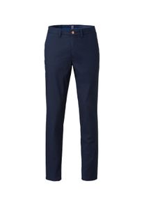 Chinohose MEYER "M5 Chino 2-6190", Herren, Gr. W36/L34, L&auml;nge 34, blau (marine), Obermaterial: 97% Baumwolle CO. 3% Elasthan EL., uni, regular fit, Hosen Chinohose, M5 Chino in Regular Fit