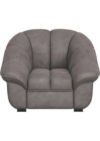 Sessel COTTA "Mado, Breite 110 cm", grau (dunkelgrau), B:110cm H:88cm T:104cm, Sessel, Sessel, verschiedene Sofas individuell kombinierbar