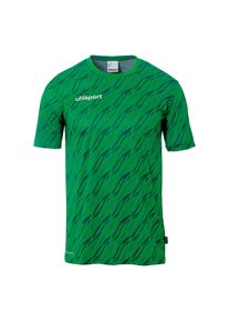 Trainingsshirt Uhlsport "Trainings-T-Shirt Progressive 28 Kids", M&auml;dchen, Gr. 164, gr&uuml;n, Obermaterial: 100% Polyester Pol. recyc.., Shirts Trainingsshirt