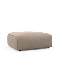 Polsterhocker OTTO HOME "Merid Sitzhocker, Ma&szlig;e B/T/H: 97/97/43 cm", grau (taupe), B:97cm H:43cm T:97cm, 100% Polyester, Hocker, Polsterhocker, als Modul oder separat verwendbar, f&uuml;r individuelle Zusammenstellung