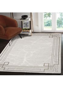 Teppich Sanat "Harmony 3212, auch als L&auml;ufer", beige, B:80cm H:12mm L:300cm, Kunstfaser, Teppiche, Teppich, Wohnzimmer, Kurzflor, modern, abtrakt, Schlafzimmer