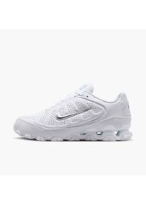 Sneaker Nike Sportswear "Reax 8 SL", Damen, Gr. 42, wei&szlig; (wei&szlig;, metallic silber, pure platinum), Synthetik, Schuhe Sneaker, inspiriert vom Design des Nike Shox TL