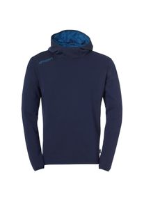 Kapuzenpullover Uhlsport "Kapuzenpullover ESSENTIAL Kids", M&auml;dchen, Gr. 128, blau (marine), Obermaterial: 62% Polyester Pol. recyc.. 38% Baumwolle CO(Bio)., Pullover Kapuzenpullover