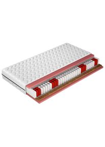 M&Ouml;BELIX M&ouml;belix , Textil , H2 + H3 , 90x200 cm , Bezug abnehmbar/waschbar, Ober- und Unterseite versteppt, wendbar, optimale Bel&uuml;ftung, alternative Gr&ouml;&szlig;en erh&auml;ltlich ,