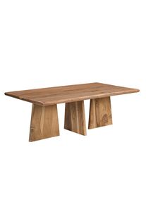 Mid.you , Naturfarben , Holz , Akazie , massiv , rechteckig , 70x45x130 cm ,