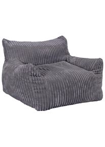 M&Ouml;BELIX M&ouml;belix , Grau , Textil , 600 l , F&uuml;llung: recyceltes Polystyrol (Eps) , 104x75x95 cm , Indoor ,