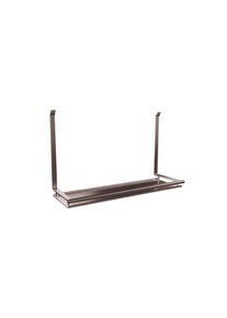HKT , Edelstahlfarben , Metall , 44x27.1x15 cm ,