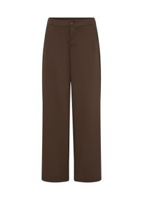Stoffhose Fransa "Damen Casual FRBLAZER", Damen, Gr. 44, N-Gr, rot (hot fudge), Obermaterial: 74% Polyester PES. 22% Viskose CV. 4% Elasthan EL., Hosen Stoffhose