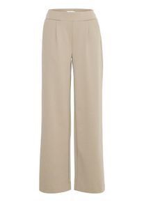 Stoffhose B.Young "Damen Casual BYRIZETTA", Damen, Gr. M, N-Gr, beige (roasted cashew), Obermaterial: 74% Polyester PES. 22% Viskose CV. 4% Elasthan EL., Hosen Stoffhose