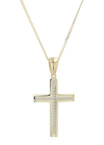 Adelia&acute;s Adelia&acute;s "Damen Anh&auml;nger &iquest; Kreuz Kreuzanh&auml;nger aus 925 Silber mit Zirkonia"