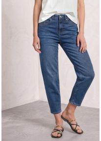 Loose-fit-Jeans Street One "Style Karlie", Damen, Gr. 31, L&auml;nge 28, medium blau washed, Denim/Jeans, Obermaterial: 72% Baumwolle, 27% Polyester, 1% Elasthan, unifarben, loose fit lang, Jeans Loose-fit-Jeans, Barrel Leg / Stretch