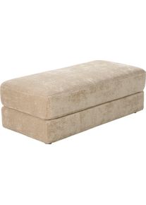 Jockenh&ouml;fer Hocker JOCKENH&Ouml;FER GRUPPE "Allround, B: 122 cm", hellbraun, beige, B:122cm H:44cm T:58cm, 100% Polyester, Hocker, Hocker, vielseitig nutzbar, viele Farben und Qualit&auml;ten w&auml;hlbar