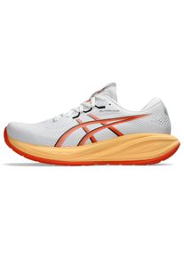 Laufschuh asics "GEL-CUMULUS 28", Herren, Gr. 49, orange (wei&szlig;, energy orange), Synthetik, Schuhe Laufschuh, mit PureGEL D&auml;mpfung, mit FF BLAST MAX Mittelsohlen-Foam