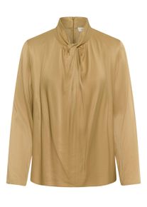 Langarmbluse Soaked in Luxury "Damen Bluse langarm SLNadeya", Damen, Gr. L, grau (fennel seed), Obermaterial: 100% Viskose CV., Blusen Langarmbluse