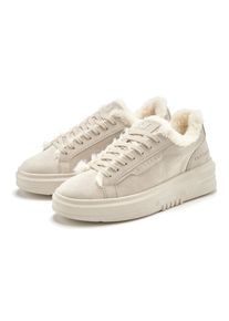 ELBSAND "Schn&uuml;rschuh, Turnschuh, Schn&uuml;rhalbschuh, Freizeitschuh, Ledersneaker" NEU aus Leder mit kuscheligem Warmfutter und Plateausohle