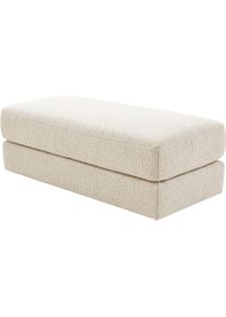 Jockenh&ouml;fer Hocker JOCKENH&Ouml;FER GRUPPE "Allround, B: 122 cm", beige, B:122cm H:44cm T:58cm, 100% Polyester, Hocker, Hocker, vielseitig nutzbar, viele Farben und Qualit&auml;ten w&auml;hlbar