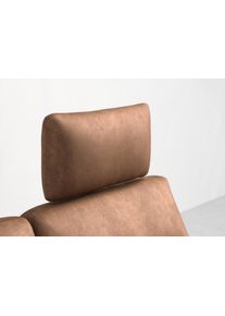 Sofa-Kopfst&uuml;tze SIT & MORE "Far&ouml;", braun (cognac), B:50cm H:25cm T:12cm, Holzwerkstoff, Kopfst&uuml;tzen, Sofa-Kopfst&uuml;tze, im 2-er Set