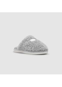 Pantoffel Esprit "MALENA", Damen, Gr. 38, grau, Textil, Schuhe Pantoffel, Wohlf&uuml;hlschuh, Hausschuh, Homeslipper mit Warmfutter