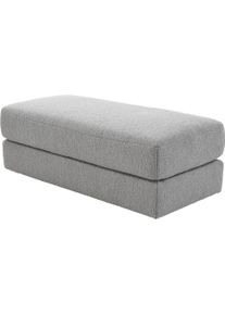 Jockenh&ouml;fer Hocker JOCKENH&Ouml;FER GRUPPE "Allround, B: 122 cm", hellgrau, B:122cm H:44cm T:58cm, 100% Polyester, Hocker, Hocker, vielseitig nutzbar, viele Farben und Qualit&auml;ten w&auml;hlbar