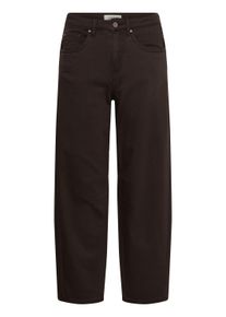 Regular-fit-Jeans CREAM "Damen Jeans CRDjuli", Damen, Gr. 34, N-Gr, braun (java), Obermaterial: 98% Baumwolle CO. 2% Elasthan EL., Jeans Regular-fit-Jeans