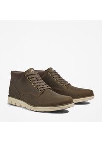 Sneaker Timberland "BRADSTREET - MID LACE UP SNEAKER", Herren, Gr. 47,5, braun (canteen), Leder, Schuhe Sneaker, Winterstiefel, Schn&uuml;rstiefel, Winterschuhe