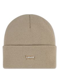 Strickm&uuml;tze LEVI'S KIDS, Jungen, Gr. - (110/164), beige (fields of rye), Strick, Kunstfaser, M&uuml;tzen Strickm&uuml;tze, mit Umschlag