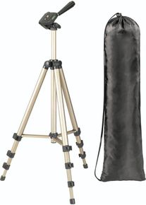 Hama Dreibeinstativ "Dreibein Fotostativ Kamera Stativ 3-Wege-Kopf Star700 EF 42,2-125cm", beige (champagner), B:9cm H:9cm T:43cm, Stative, Dreibeinstativ