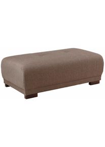 Hocker HOME AFFAIRE "Viborg", braun, B:122cm H:47cm T:67cm, Filzoptik (100% Polyester);Struktur (100% Polyester);Struktur fein ( 100% Polyester), Hocker, Hocker