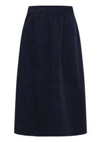 Midirock Fransa "Damen Casual FRCORY", Damen, Gr. M, blau (salute), Obermaterial: 100% Baumwolle CO., R&ouml;cke Midirock