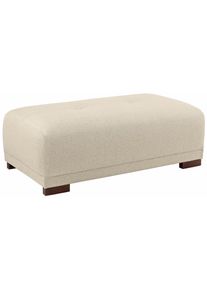 Hocker HOME AFFAIRE "Viborg", beige, B:122cm H:47cm T:67cm, Filzoptik (100% Polyester);Struktur (100% Polyester);Struktur fein ( 100% Polyester), Hocker, Hocker