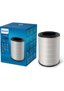 NanoProtect Filter Philips "FY3430/30", schwarz-wei&szlig; (wei&szlig;, schwarz), B:15,5cm H:31,8cm T:24,5cm, Kunststoff, Filterkartuschen, NanoProtect Filter, Kombifilter