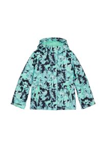 Snowboardjacke Roxy "Snowflare 10K", Kinder, Gr. 12, gr&uuml;n (arctic cool chaos rg), Obermaterial: 55% Polyester, 45% Polyester., Jacken Snowboardjacke