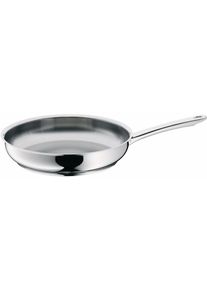 Bratpfanne WMF "Profi, induktionsgeeignet, unbeschichtet, ideal f&uuml;r scharfes Anbraten", silber (edelstahlfarben), H:5cm &Oslash;:20cm, Pfannen, Bratpfanne, extrem strapazierf&auml;hig und langlebig, f&uuml;r alle Herdarten geeignet